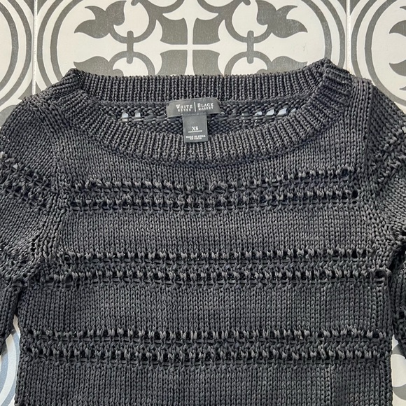 WHBM 3Q TAPE YARN SWEATER - Picture 2 of 4